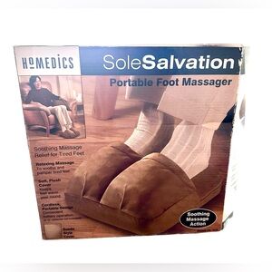 HoMedics Foot Massager Portable Pillow Therapy  NEW